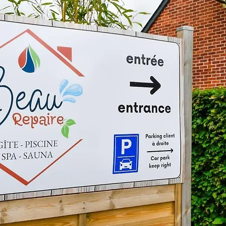 Et Espace Bien-etre Piscine, Sauna, Jacuzzi Feriehus Beaurepaire-sur-Sambre